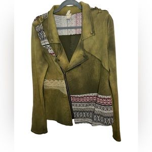 Gimmicks by BKE Moto Jacket Size L Large